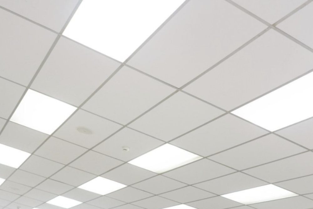 Cool White Lights - In the Office and in Busy Areas, see 50W Evo LED Panel 1200x600mm 5000lm 4000K Non-Dimmable 100lm/W IP20 Integral LED ILP1260B009